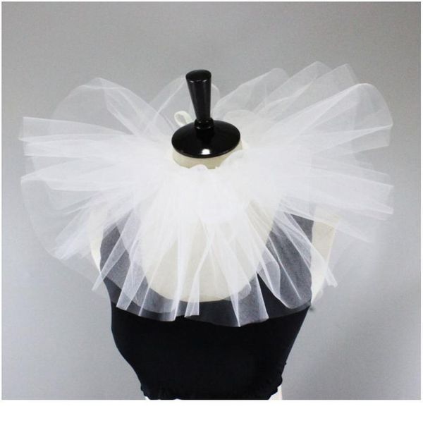 women vintage mesh neck ruff detachable tulle ruffle collar renaissance victorian halloween cosplay costume clow jllutl, Blue;red
women vintage mesh neck ruff detachable tulle ruffle collar renaissance victorian halloween cosplay costume clow jllutl, Blue;red