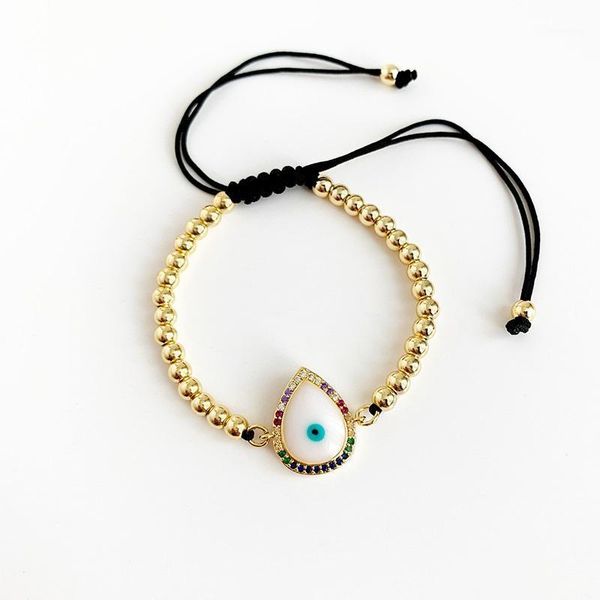 link, chain lucky blue zircon evil eye charm bracelet femme silver gold color copper link bracelets & bangles women wedding jewelry1, Black
link, chain lucky blue zircon evil eye charm bracelet femme silver gold color copper link bracelets & bangles women wedding jewelry1, Black