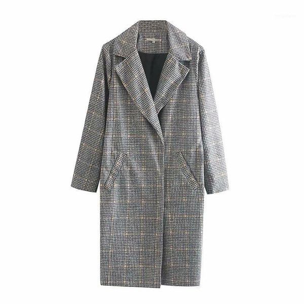 omikron fashion women comfortable warm long coat temperament outerwear thick casial outdoor plaid wool & blends1, Black
omikron fashion women comfortable warm long coat temperament outerwear thick casial outdoor plaid wool & blends1, Black