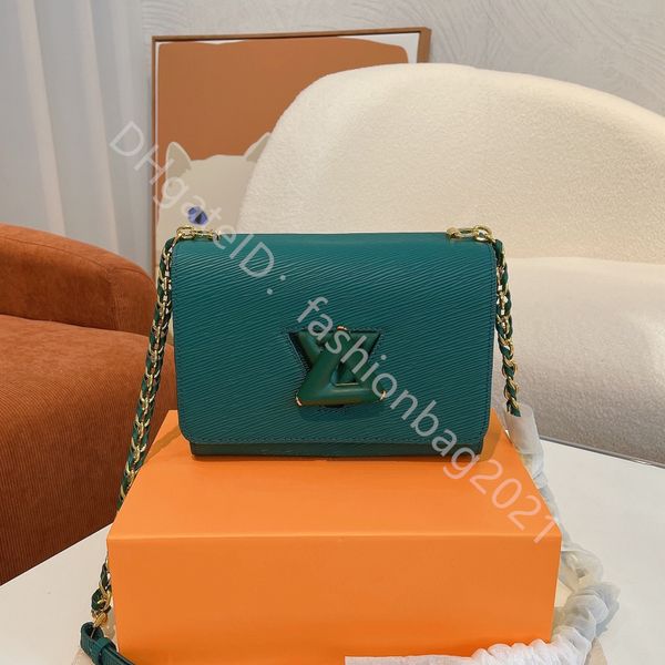 new famous designer bags lady fashion chain shoulder handbags women twist wave cross body messenger totes hasp letter stripes zig zag purse
new famous designer bags lady fashion chain shoulder handbags women twist wave cross body messenger totes hasp letter stripes zig zag purse