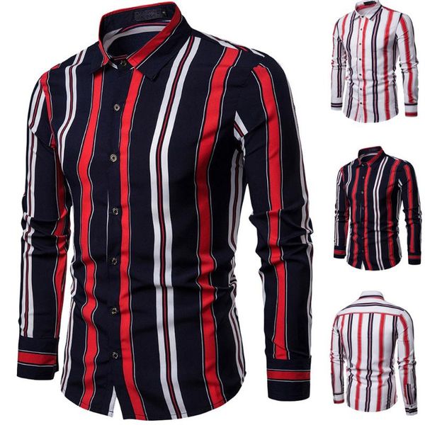 мужская весенняя повседневная тонкая подходящая рубашки полосатый с длинным рукавом кнопка рубашка верхняя блузка chemise homme dropshipping, White;black
мужская весенняя повседневная тонкая подходящая рубашки полосатый с длинным рукавом кнопка рубашка верхняя блузка chemise homme dropshipping, White;black