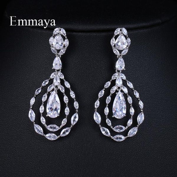 emmaya brilliant princess cut zircon women stud earrings 2 color choices classic earrings party jewelry wedding, Golden;silver
emmaya brilliant princess cut zircon women stud earrings 2 color choices classic earrings party jewelry wedding, Golden;silver