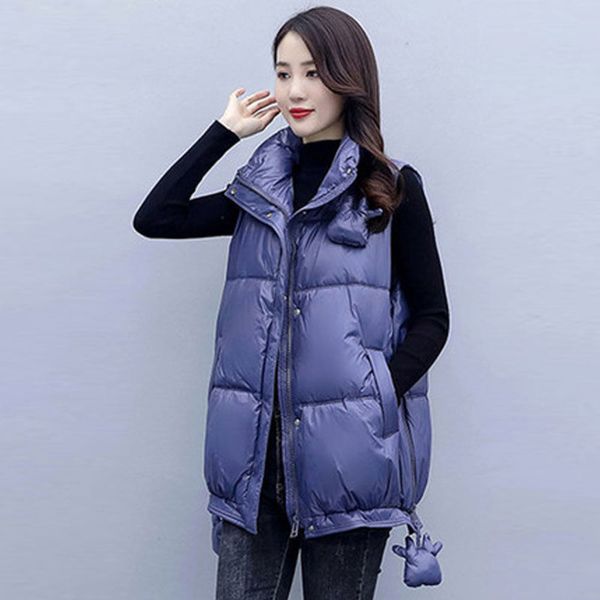 fashionable large size medium length down cotton padded et women's autumn and winter 2020 new vt, Black;white
fashionable large size medium length down cotton padded et women's autumn and winter 2020 new vt, Black;white