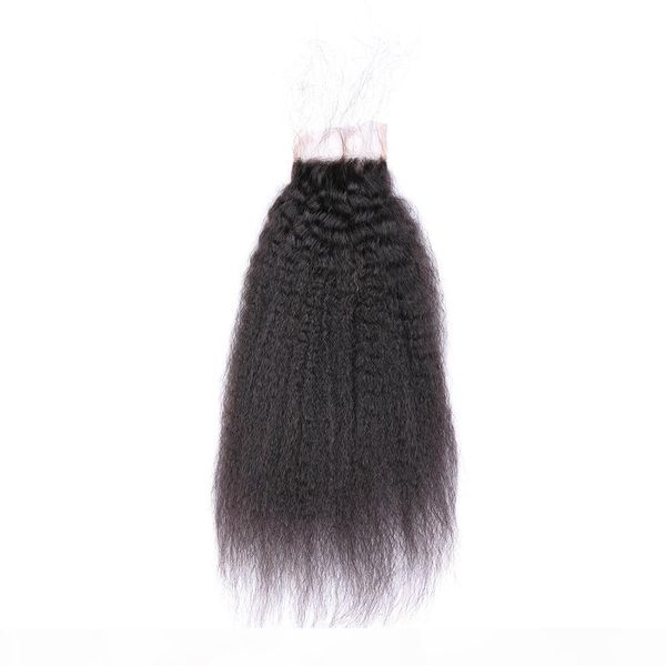 kinky straight hair closure pre plucked 4x4 lace closure middle part remy hair swiss lace brazilian yaki human hair closure, Black
kinky straight hair closure pre plucked 4x4 lace closure middle part remy hair swiss lace brazilian yaki human hair closure, Black