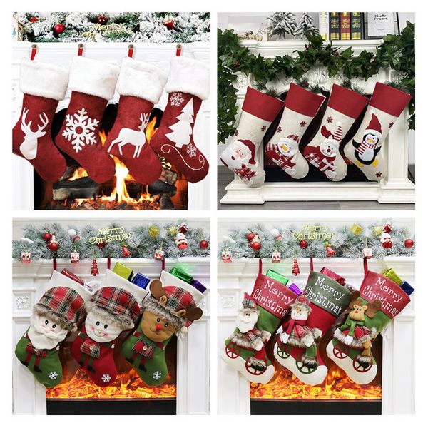 2020 christmas stockings decor christmas trees ornament party decorations santa snow elk design stocking candy socks bags xmas gifts bag
2020 christmas stockings decor christmas trees ornament party decorations santa snow elk design stocking candy socks bags xmas gifts bag
