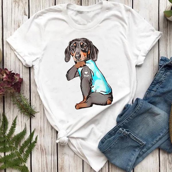 women t shirts dog pet mom sweet cute funny fashion style cartoon lady tshirt female ladies print graphic tee t shirt, White
women t shirts dog pet mom sweet cute funny fashion style cartoon lady tshirt female ladies print graphic tee t shirt, White