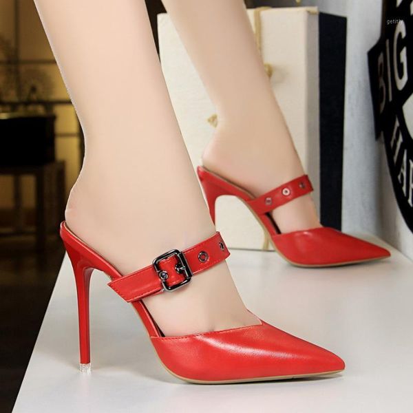dress shoes mules classic pumps women leder high heels metal slippers wedding block heel pointed toe thin ladies1, Black
dress shoes mules classic pumps women leder high heels metal slippers wedding block heel pointed toe thin ladies1, Black