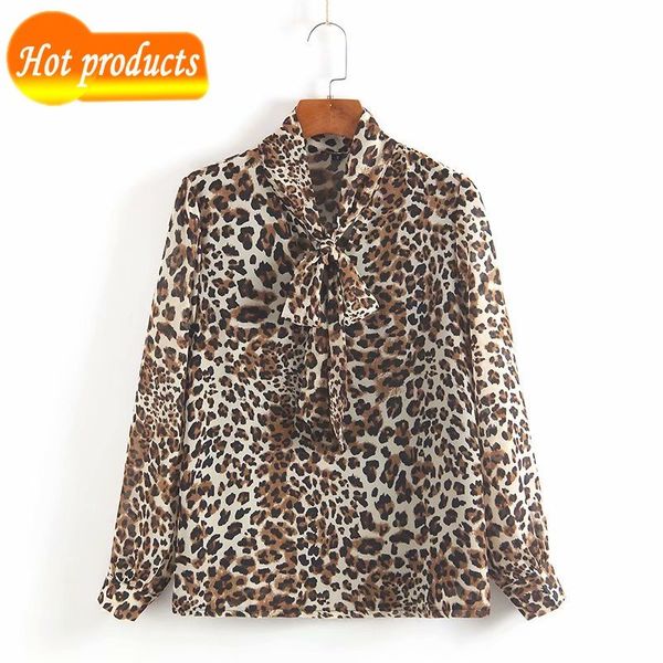 spring shirt female long arc women of the leopard blusa copy and camisa from lady's office streetwear aaed, White
spring shirt female long arc women of the leopard blusa copy and camisa from lady's office streetwear aaed, White