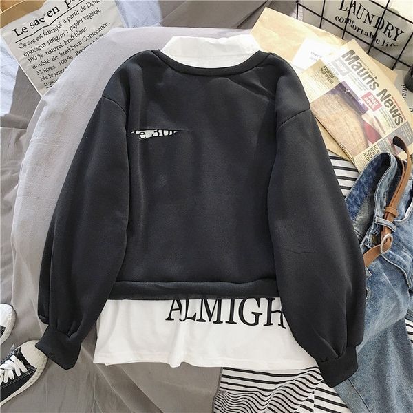 winter oversize korean style harajuku hoodie long sleeve streetwear sweatshirt women plus size pullovers casual clothing 201203, Black
winter oversize korean style harajuku hoodie long sleeve streetwear sweatshirt women plus size pullovers casual clothing 201203, Black