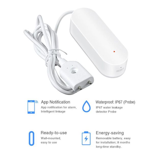 home alarm water leakage detector smart home wifi wireless water leak sensor level detector waterleak sensor waterproof
home alarm water leakage detector smart home wifi wireless water leak sensor level detector waterleak sensor waterproof