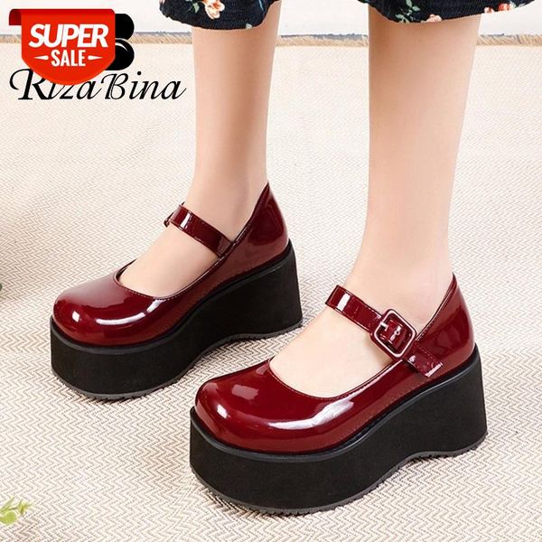 rizabina size 34-48 women pumps thick bottom high platform women shoes buckle fashion pumps party club footwear #uq11
rizabina size 34-48 women pumps thick bottom high platform women shoes buckle fashion pumps party club footwear #uq11