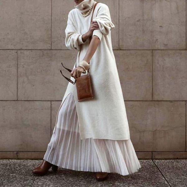 autumn 2020 japan turtleneck women long dress korean warm a line pullover maxi dresses robe casual female dress vestiod new, Black;gray
autumn 2020 japan turtleneck women long dress korean warm a line pullover maxi dresses robe casual female dress vestiod new, Black;gray