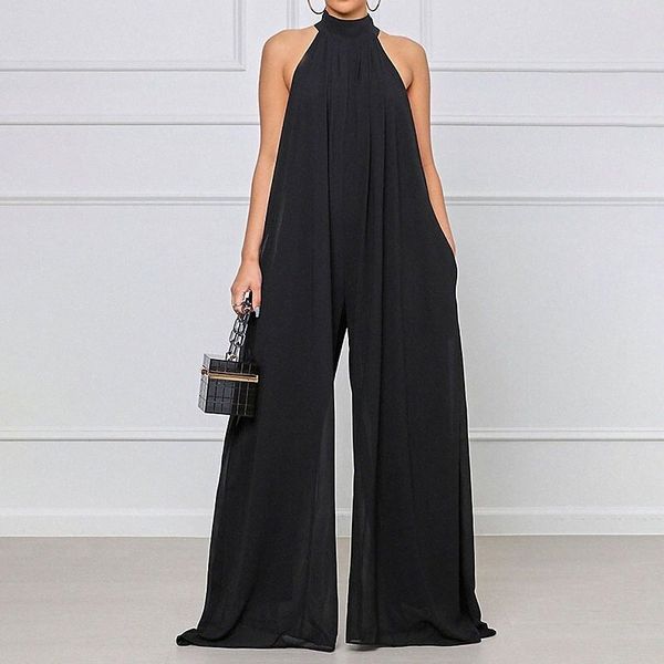 women's jumpsuit cut out solid color crew neck elegant party regular fit sleeveless green white black s l spring l2yz#, Black;white
women's jumpsuit cut out solid color crew neck elegant party regular fit sleeveless green white black s l spring l2yz#, Black;white