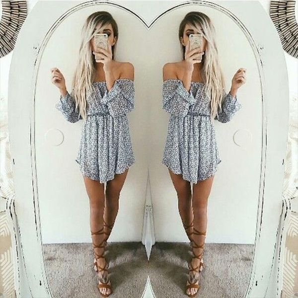 women summer boho short mini dress evening party beach dresses ladies womens casual off shoulder sundress clothing, Black;gray
women summer boho short mini dress evening party beach dresses ladies womens casual off shoulder sundress clothing, Black;gray