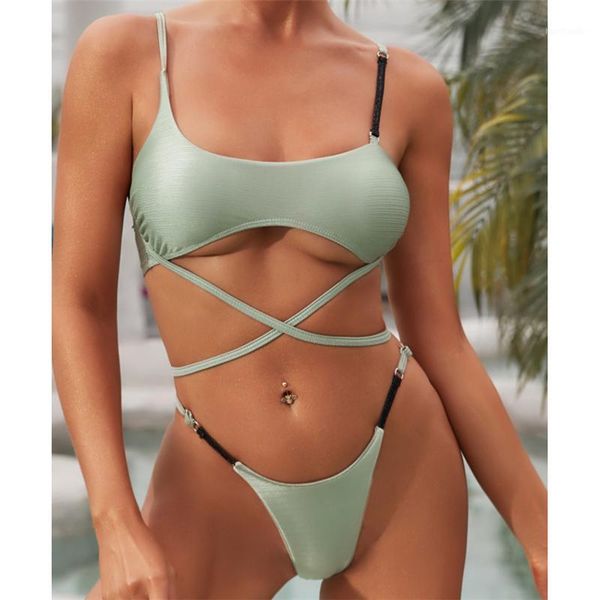 bikinis set high cut swim bathing suit women two pieces bandage bikini swimwear 2021 summer beachwear solid brazilian swimsuit biquini1
bikinis set high cut swim bathing suit women two pieces bandage bikini swimwear 2021 summer beachwear solid brazilian swimsuit biquini1