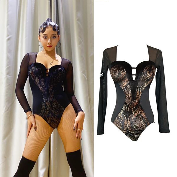 mesh latin dance women tap dancewear designer clothes samba costume black dance outfit ballroom practice wear jl2515, Black;red
mesh latin dance women tap dancewear designer clothes samba costume black dance outfit ballroom practice wear jl2515, Black;red