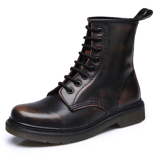 2020 2020 men's spring ankle winter genuine leather shoes casual punk man equestrian boots the biggest size 46 suu7, Black
2020 2020 men's spring ankle winter genuine leather shoes casual punk man equestrian boots the biggest size 46 suu7, Black