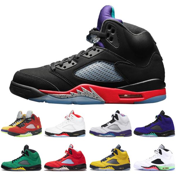 2021 jumpman 5 5s what the men basketball shoes bred alternate bel fire red athletic mens trainers sports sneakers size 7-13, White;red
2021 jumpman 5 5s what the men basketball shoes bred alternate bel fire red athletic mens trainers sports sneakers size 7-13, White;red