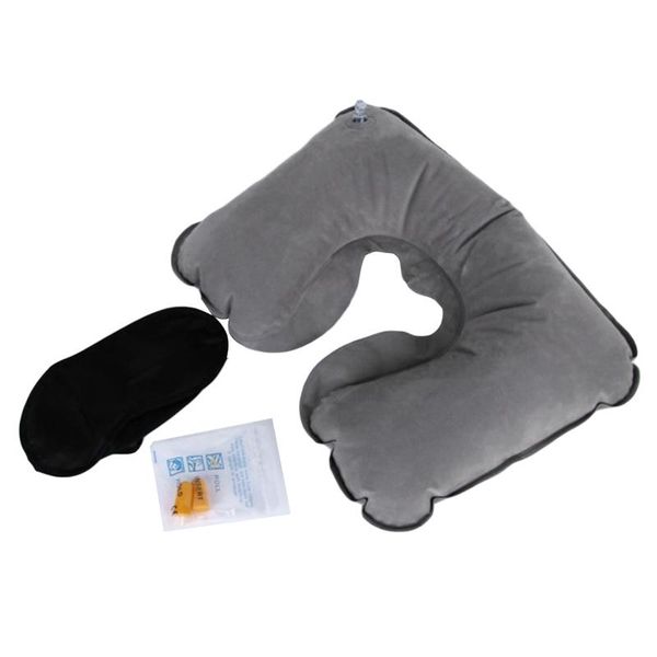 3 pcs sleeping kit sleep eye mask eyeshade + inlatable neck pillow + ear plug for travel business car plane (random color)
3 pcs sleeping kit sleep eye mask eyeshade + inlatable neck pillow + ear plug for travel business car plane (random color)