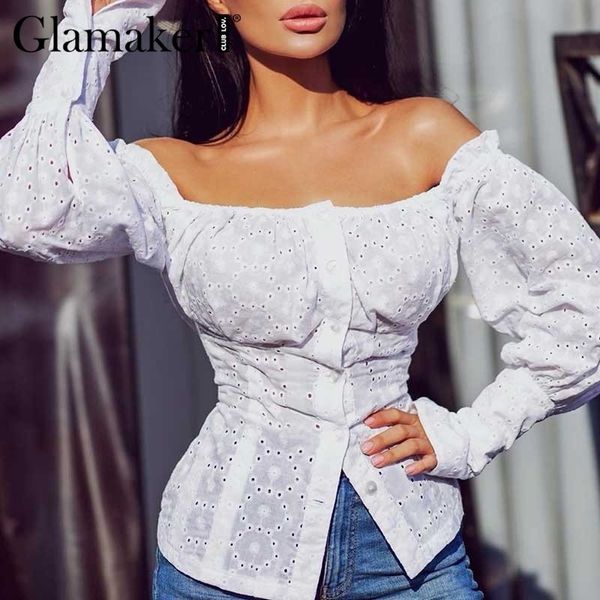 glamaker off shoulder lantern sleeve elegant blouse shirt women ruffle office white blouse spring summer club shirt new y200622
glamaker off shoulder lantern sleeve elegant blouse shirt women ruffle office white blouse spring summer club shirt new y200622
