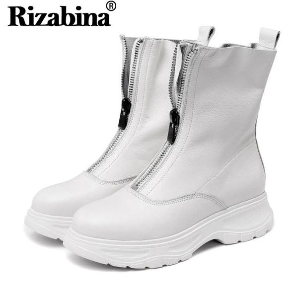 boots rizabina genuine leather ladies ankle thick bottom zipper fashion cologe daily footwear size 34-42, Black
boots rizabina genuine leather ladies ankle thick bottom zipper fashion cologe daily footwear size 34-42, Black