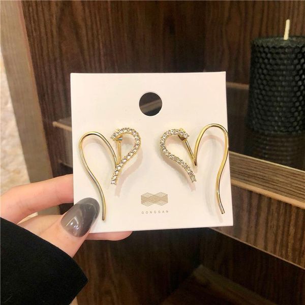 rhinestone stud earring women heart earrings woman pendant jewelry charms ladies fashion sweet gold color trendy metal kolczyki, Golden;silver
rhinestone stud earring women heart earrings woman pendant jewelry charms ladies fashion sweet gold color trendy metal kolczyki, Golden;silver
