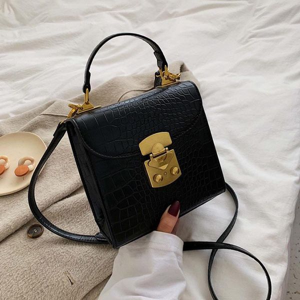 crocodile pattern pu leather mini crossbody bags for women 2021 lock designer shoulder classic bag female travel handbags bolso
crocodile pattern pu leather mini crossbody bags for women 2021 lock designer shoulder classic bag female travel handbags bolso