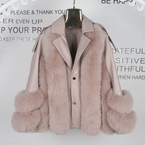 2020 fashion winter design natural fox jacket motorcycle real female fur coats agtf, Black
2020 fashion winter design natural fox jacket motorcycle real female fur coats agtf, Black