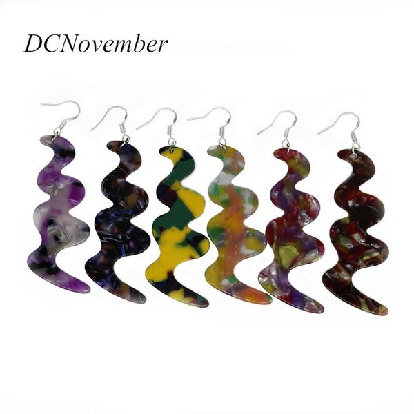 dangle & chandelier 2021 acetate exaggeration snake style geometric shape color mixing fashion big earrings resin material elegant design je, Silver
dangle & chandelier 2021 acetate exaggeration snake style geometric shape color mixing fashion big earrings resin material elegant design je, Silver