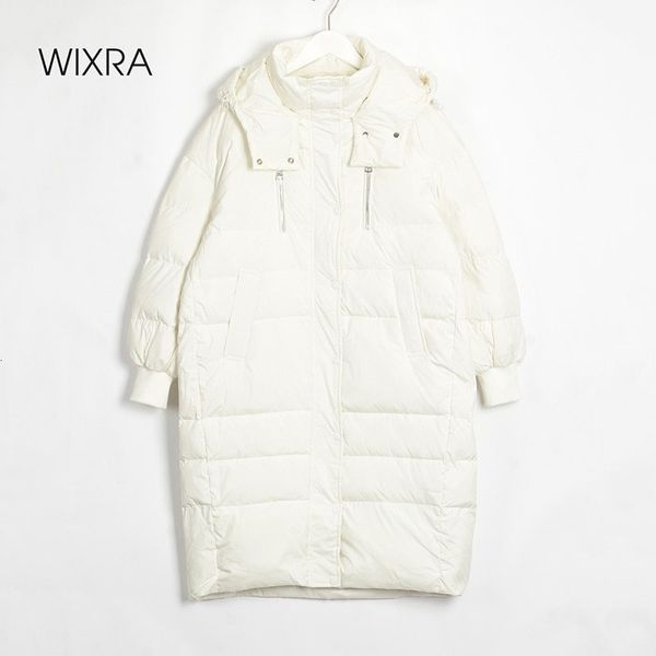 wixra white duck down overcoats womens stylish thick warm winter outwear zipper long jackets soft hooded parkas snow coats 201214, Black
wixra white duck down overcoats womens stylish thick warm winter outwear zipper long jackets soft hooded parkas snow coats 201214, Black