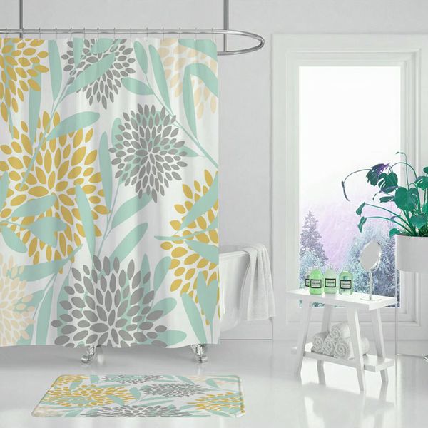 waterproof shower curtain for green plant shower curtain bathroom bathtub large bath for household use
waterproof shower curtain for green plant shower curtain bathroom bathtub large bath for household use