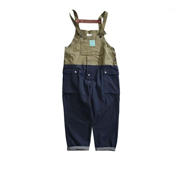 patchwork denim rompers mens jumpsuit cargo jean overalls new one piece suits romper loose fit overalls1, Blue
patchwork denim rompers mens jumpsuit cargo jean overalls new one piece suits romper loose fit overalls1, Blue