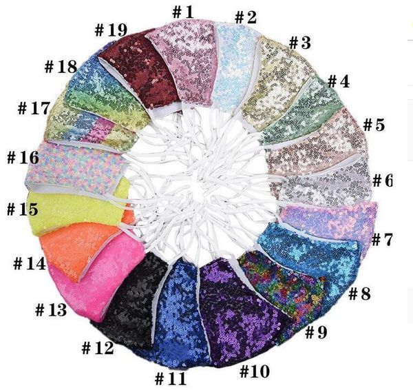 bling bling sequins protective mask pm2.5 dustproof mouth cover washable face masks fashion dance earloop 19 colour cycling designer mask
bling bling sequins protective mask pm2.5 dustproof mouth cover washable face masks fashion dance earloop 19 colour cycling designer mask