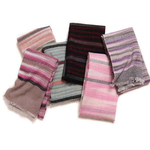 scarves pure cashmere scarf luxury women fashion inner mongolian striped warm long autumn winter female 2021, Blue;gray
scarves pure cashmere scarf luxury women fashion inner mongolian striped warm long autumn winter female 2021, Blue;gray