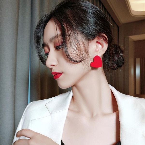 stud timeonly korean style small red lover heart earring for women girls alloy earrings statement party gift jewelry, Golden;silver
stud timeonly korean style small red lover heart earring for women girls alloy earrings statement party gift jewelry, Golden;silver