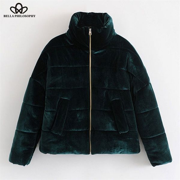 bella philosophy winter thick worm solid faux fur women coat short velvent parka padded flannel outwear velour jacket 201214, Black
bella philosophy winter thick worm solid faux fur women coat short velvent parka padded flannel outwear velour jacket 201214, Black