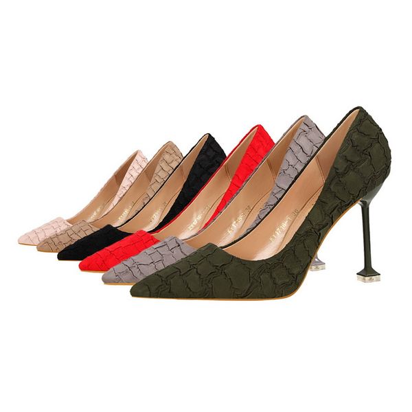 2020 women naked new shoes stilettos high heel 12 cm/ cm/8 centimeters pointed toes women's party shoe bombs from the iqw9, Black
2020 women naked new shoes stilettos high heel 12 cm/ cm/8 centimeters pointed toes women's party shoe bombs from the iqw9, Black