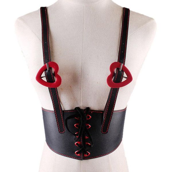 2020 real cinto feminino wide elastic belt bandoleira outer strap girdle women's straps bow love decorative pu leather camisole, Black;brown
2020 real cinto feminino wide elastic belt bandoleira outer strap girdle women's straps bow love decorative pu leather camisole, Black;brown