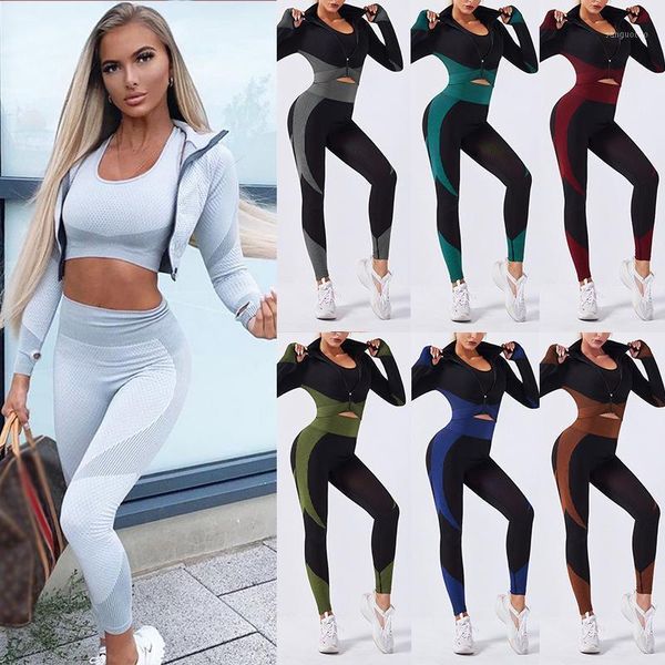 yoga outfits 2021 seamless women set female sport gym suits wear running clothes fitness suit long sleeve clothing1, White;red
yoga outfits 2021 seamless women set female sport gym suits wear running clothes fitness suit long sleeve clothing1, White;red