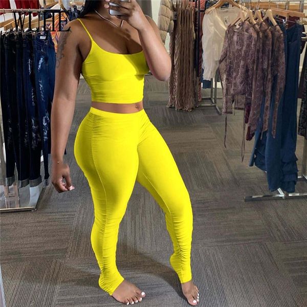 wuhe women two piece stacked leggings jumpsuit summer fitness spaghetti strap backless ruched sweatpants bodycon rompers, Black;white
wuhe women two piece stacked leggings jumpsuit summer fitness spaghetti strap backless ruched sweatpants bodycon rompers, Black;white