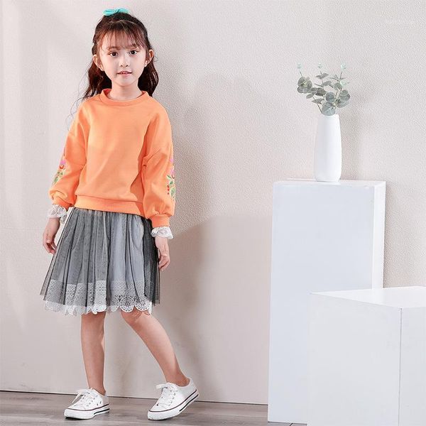 girl's suit autumn & winter casual long sleeve new style crew neck pure cotton children korean-style 2020 autumn childrenswear1, White
girl's suit autumn & winter casual long sleeve new style crew neck pure cotton children korean-style 2020 autumn childrenswear1, White