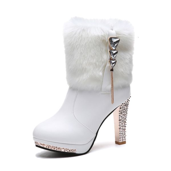 high heels snow boots women leather platform plush ladies winter shoes warm fur ankle boots for women botas mujer 2019 fashion .xz-049, Black
high heels snow boots women leather platform plush ladies winter shoes warm fur ankle boots for women botas mujer 2019 fashion .xz-049, Black