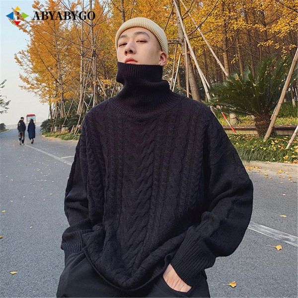2021 korean slim solid color turtleneck sweater mens winter warm knit sweater classic solid casual turtle neck long sleeve men, White;black
2021 korean slim solid color turtleneck sweater mens winter warm knit sweater classic solid casual turtle neck long sleeve men, White;black