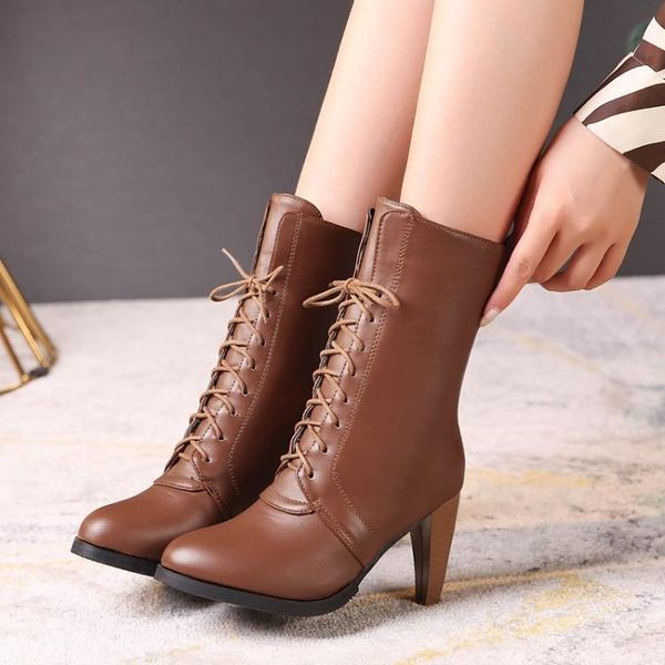 boots pxelena plus size 34-43 women spike high heels ankle black beige brown 2021 winter warm fashion office lady shoes lace up
boots pxelena plus size 34-43 women spike high heels ankle black beige brown 2021 winter warm fashion office lady shoes lace up