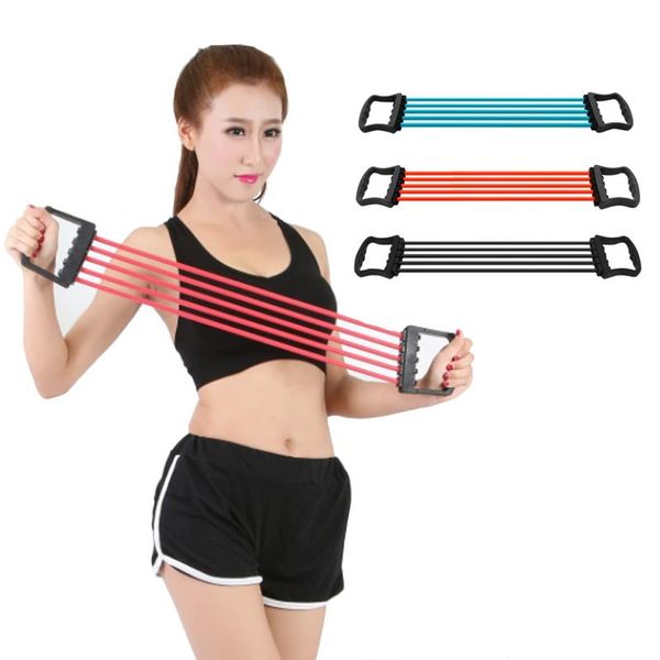 resistance bands 5 tubes yoga rally widerstand fitness latex exercise gym home removable band set
resistance bands 5 tubes yoga rally widerstand fitness latex exercise gym home removable band set