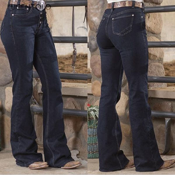 women's jeans lugentolo women casual solid slim straight female fashion simple all-match long, Blue
women's jeans lugentolo women casual solid slim straight female fashion simple all-match long, Blue