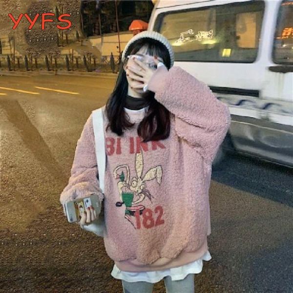 oversized pullover women hoodies autumn casual christmas sudadera lambswool thicken 2 sweatshirt pcs lady teddy fake winter qfbhe, Black
oversized pullover women hoodies autumn casual christmas sudadera lambswool thicken 2 sweatshirt pcs lady teddy fake winter qfbhe, Black