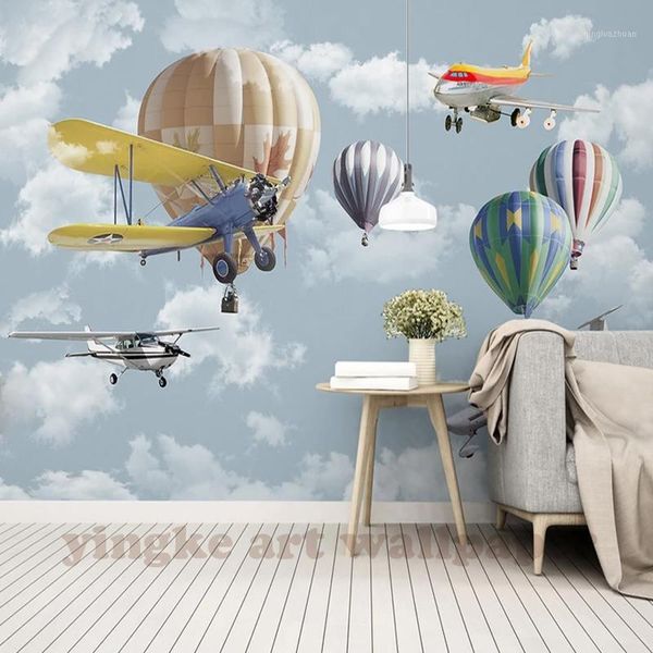 custom 3d p wallpaper cartoon hand painted airplane balloon mural children room sofa background wallpaper papel de parede1
custom 3d p wallpaper cartoon hand painted airplane balloon mural children room sofa background wallpaper papel de parede1