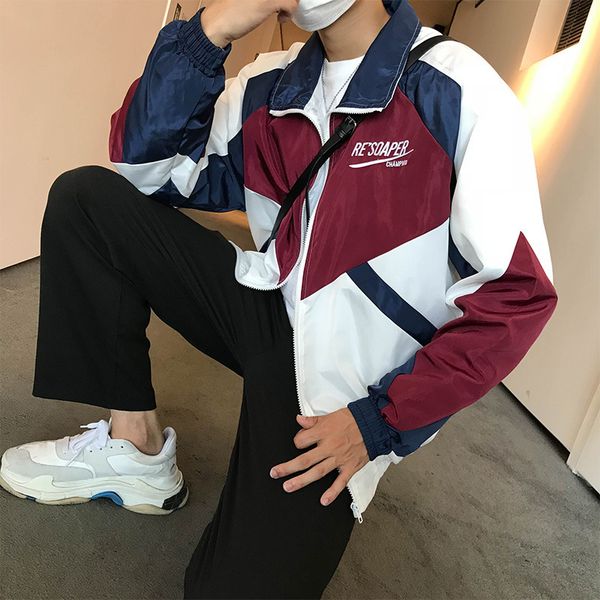 2021 the new men hip hop oversized spring harajuku retro block of colors shredded streetwear vintage jacket au6e, Black;brown
2021 the new men hip hop oversized spring harajuku retro block of colors shredded streetwear vintage jacket au6e, Black;brown