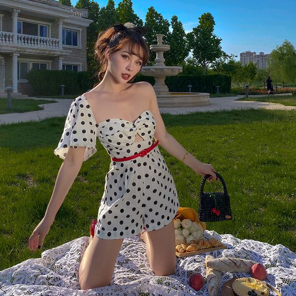 2021 new practice monkey black point asymmetric shoulder horn from occasional vintage single playsuits for women 9vb0, Black;white
2021 new practice monkey black point asymmetric shoulder horn from occasional vintage single playsuits for women 9vb0, Black;white